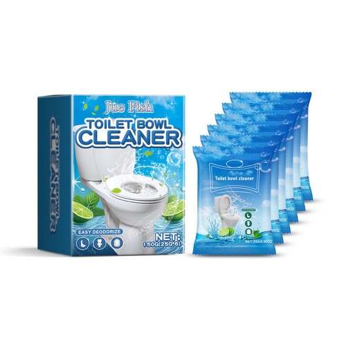 Toilet descaling cleaning - toilet,