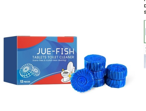 Toilet cleaner tablet - toilet,
