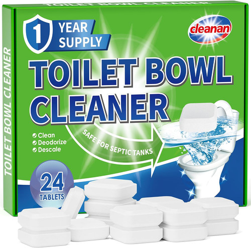 Toilet bowl cleaner tablets - toilet,